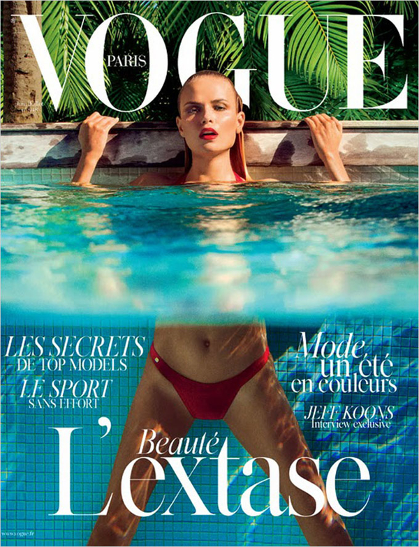 Летние тренды: Модная фотосессия в журнале Vogue Paris