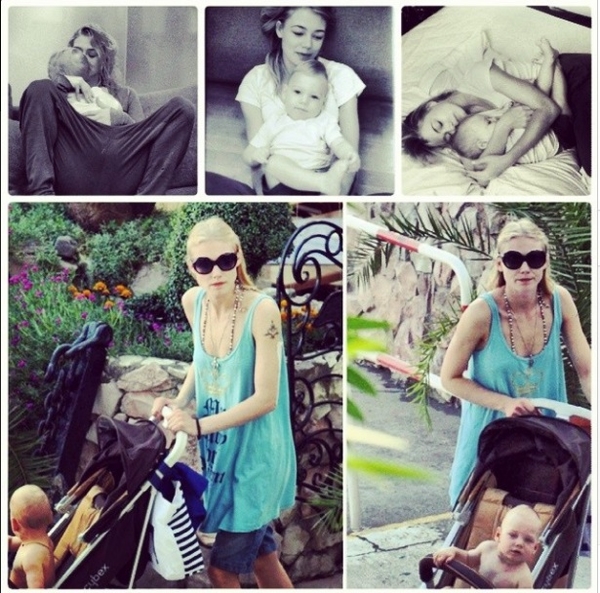 Актриса Оксана Акиньшина показала фото с сыном