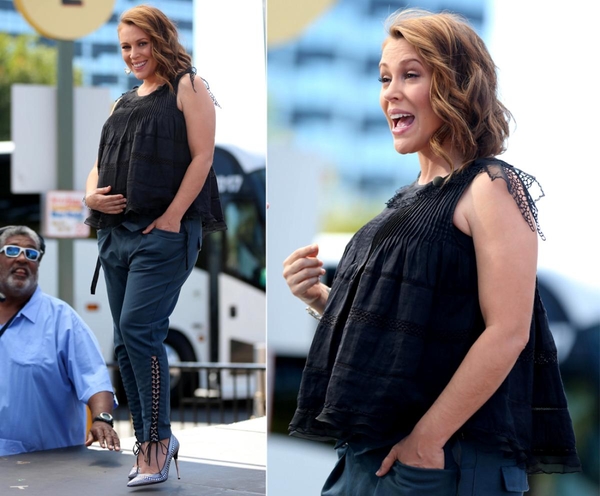 Как выглядят голливудские звезды во время беременности