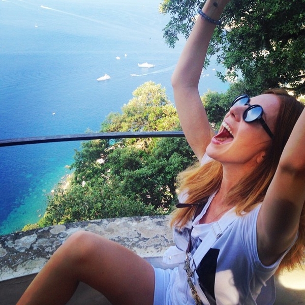 Наталья Подольская и Владимир Пресняков отдыхают на Капри