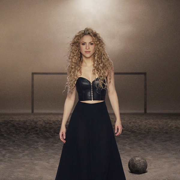 Чемпионат мира 2014: Шакира показала видео с подготовки к открытию