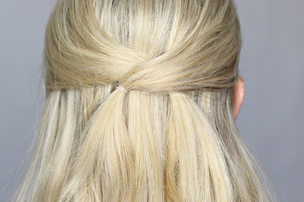 Конский хвост с плетением: Мастер-класс