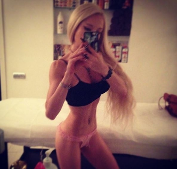 Одесская Барби показала фото в нижнем белье