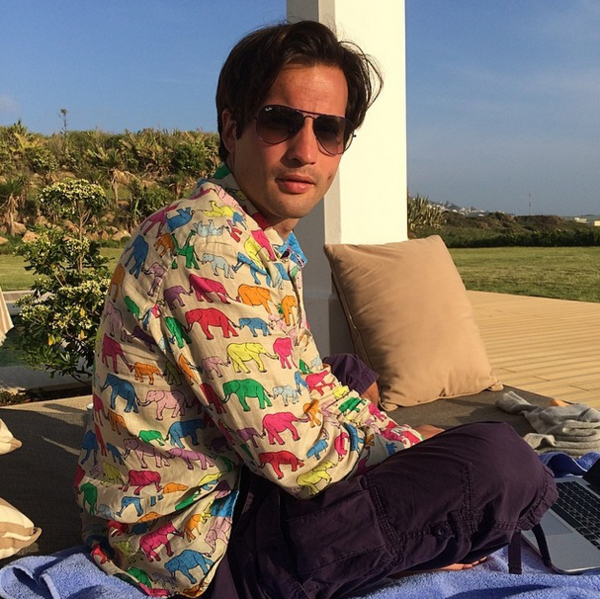 Внук Бориса Ельцина встречается с сербской моделью