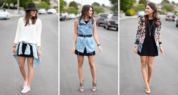 Шесть стильных способов носить маленькое черное платье