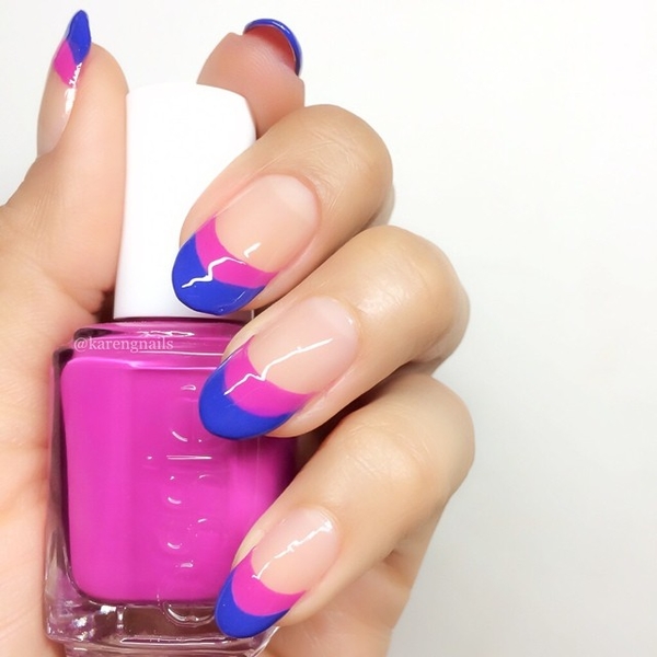 Интересные идеи для французского маникюра