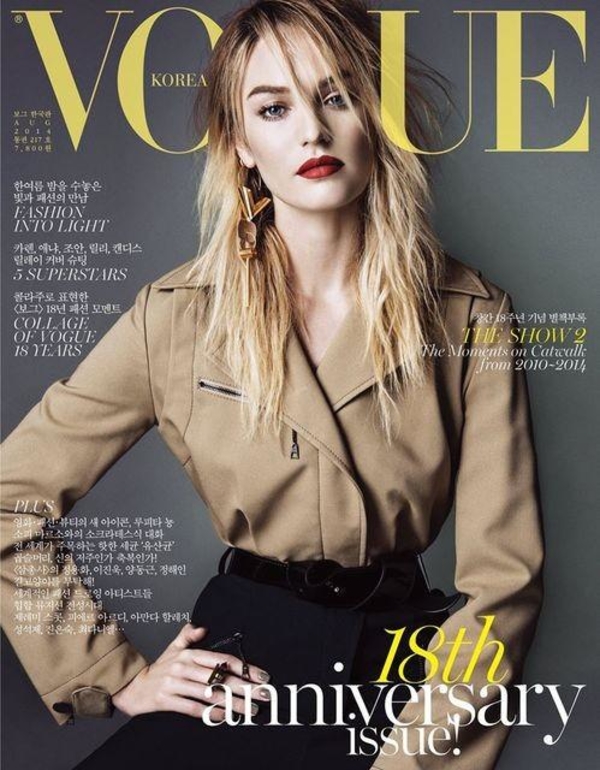 Супермодели украсили обложки корейского Vogue