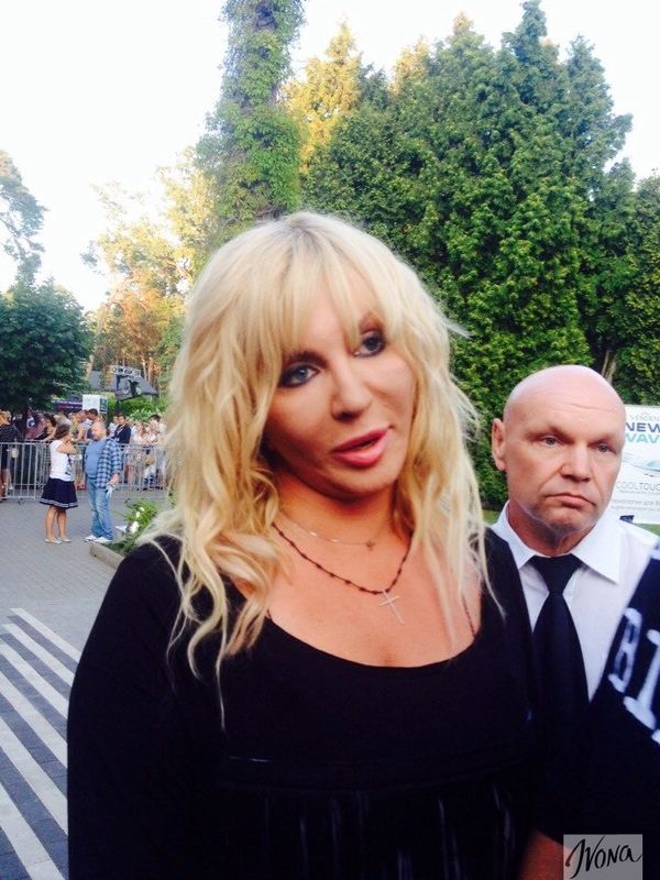 Ирина Билык впервые приехала на Новую волну