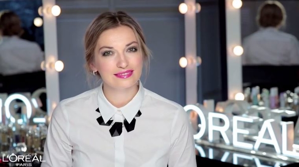 Видеоурок: Яркий макияж с акцентом на глазах и губах