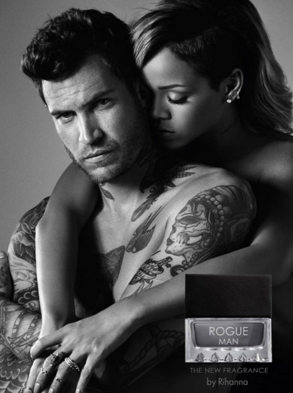 Рианна снялась в откровенной рекламе мужской туалетной воды