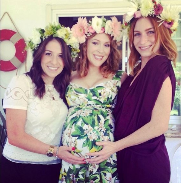 Алисса Милано отпраздновала Baby Shower