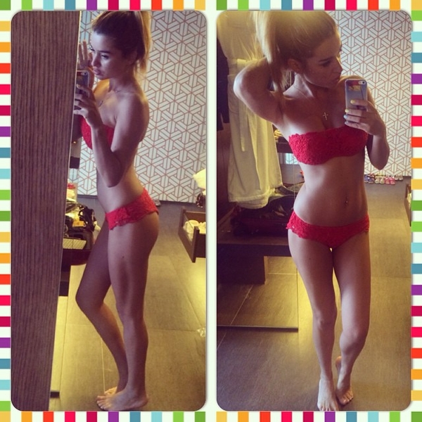 Ксения Бородина показала фото в нижнем белье