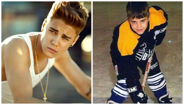 Джастин Бибер показал детские фото