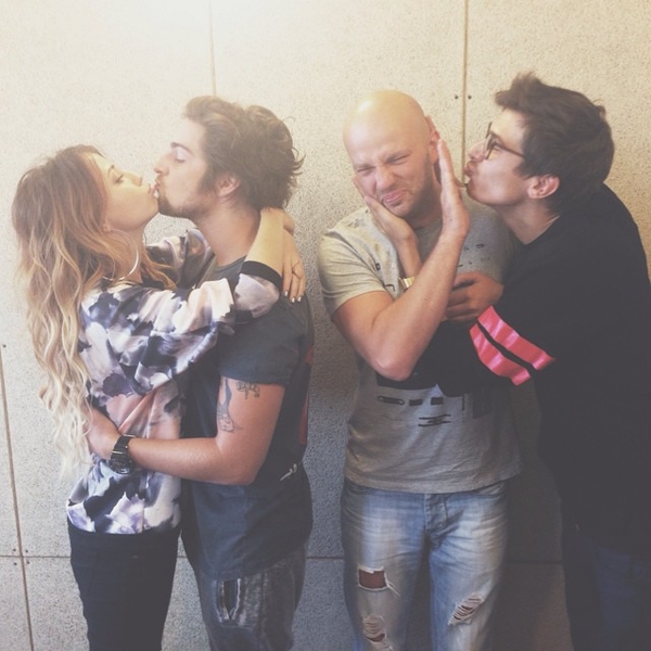 Дорофеева и Дантес показали любовь на камеру