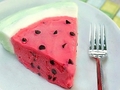 Как приготовить торт-мороженое в виде арбуза
