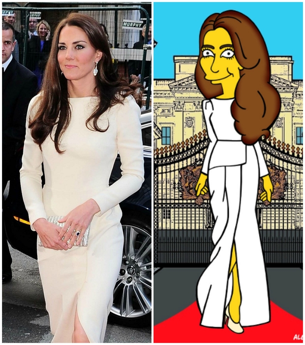 Кейт Миддлтон стала самой стильной героиней мультфильма
