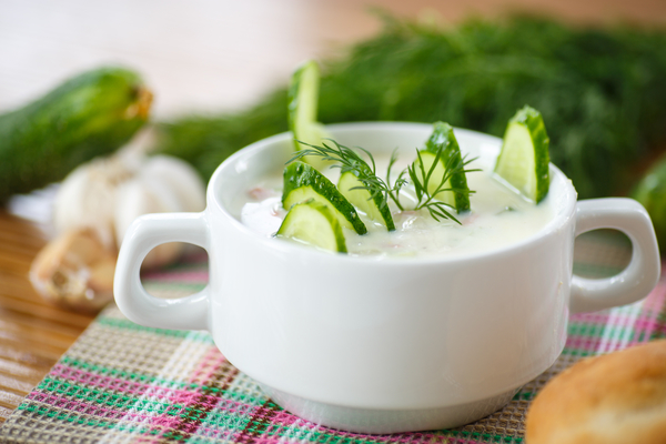 Как приготовить гаспачо из огурцов (ВИДЕО)