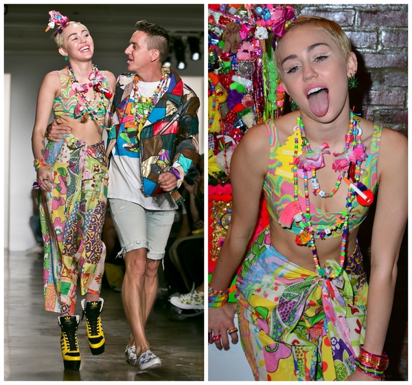 Look дня: Майли Сайрус в образе хиппи