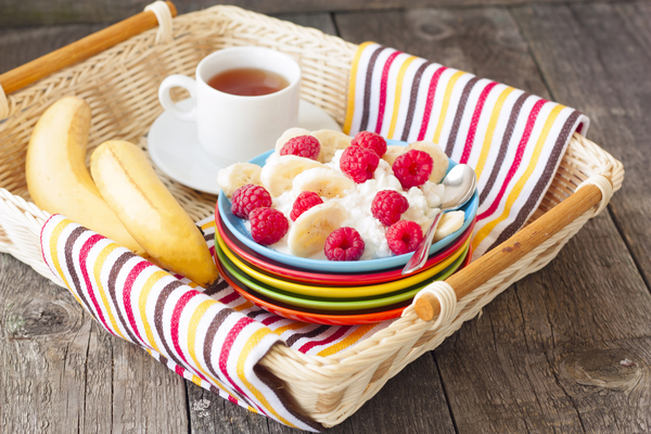 Творог с бананами: Три идеи для завтрака