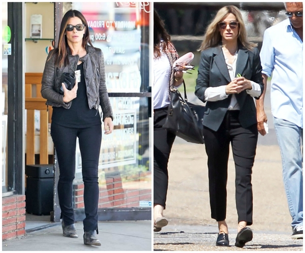 Сандра Баллок перекрасилась в блондинку