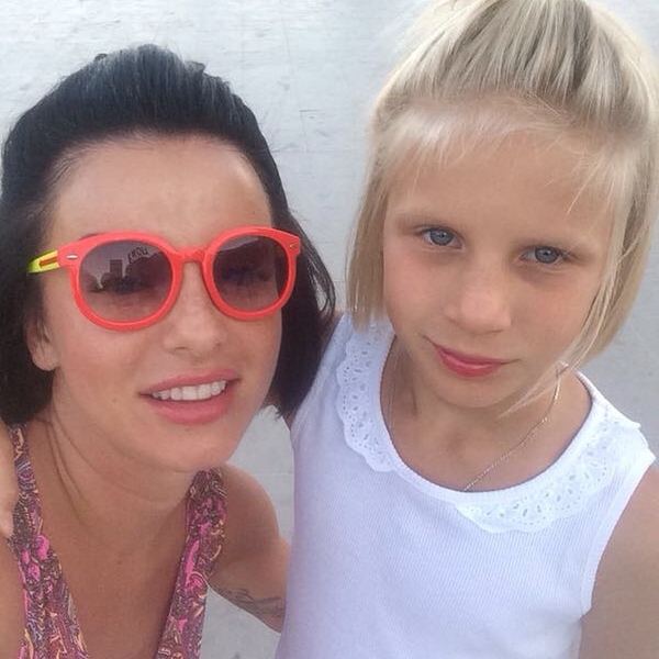 Юлия Волкова празднует десятилетие дочери