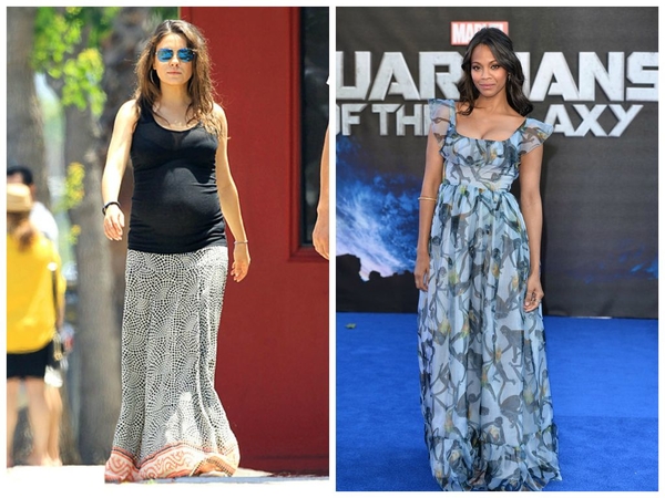 Звездная беременность: Зои Салдана против Милы Кунис