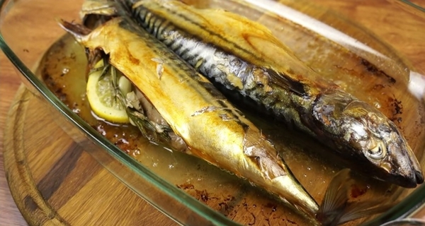 Как запечь скумбрию (ВИДЕО)
