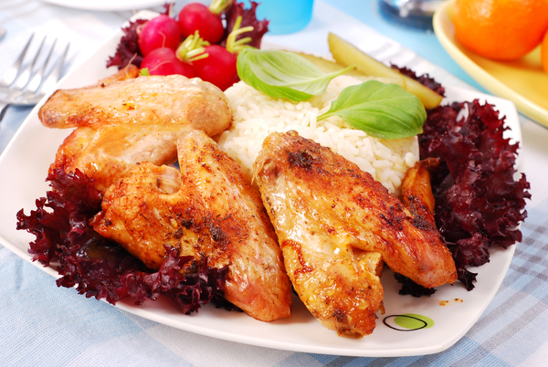 Как запечь куриные крылышки