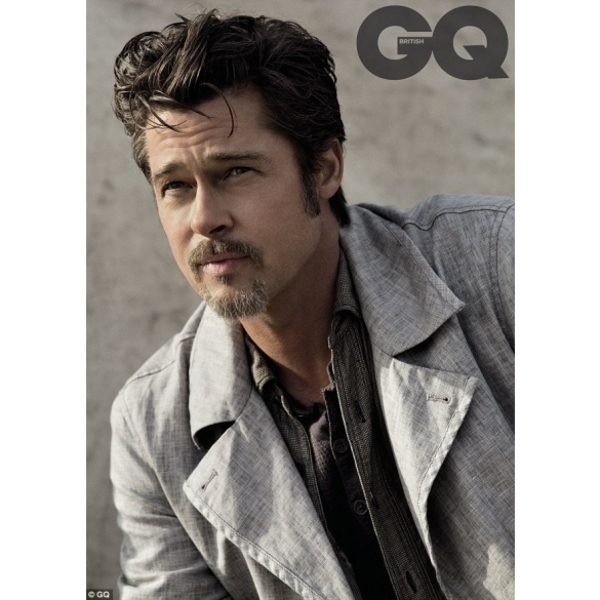 50-летний Брэд Питт снялся в мужественной фотосессии