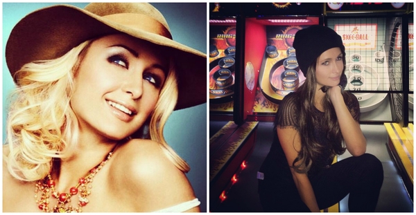 Блондинка Пэрис Хилтон перекрасилась в брюнетку