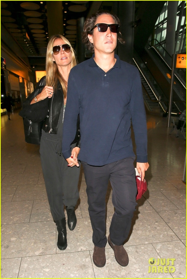 Хайди Клум появилась на публике с новым парнем впервые после развода