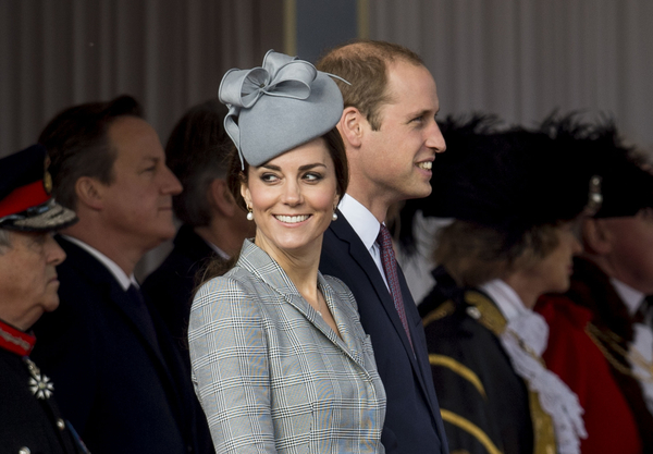 Беременная Кейт Миддлтон впервые вышла в свет