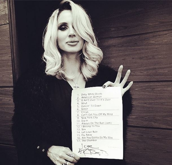 Светлана Лобода слетала в Москву ради концерта Ленни Кравица