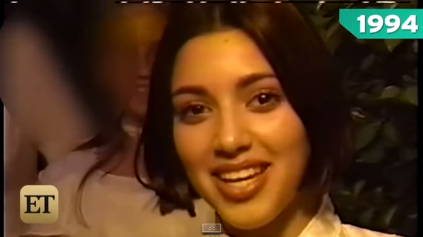 В Сеть попало архивное видео с 13-летней Ким Кардашян