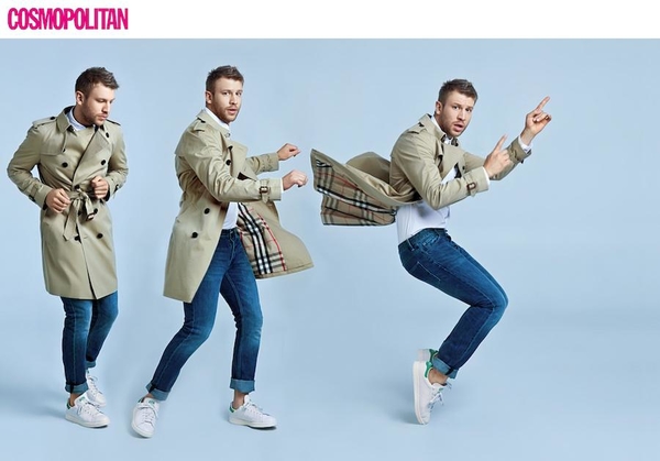 Иван Дорн позировал для модного глянца