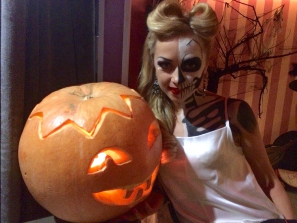 Хэллоуин 2014: Наталья Валевская примерила необычный образ