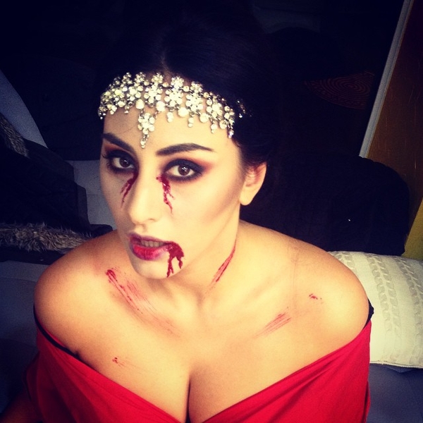 Хэллоуин 2014: Роза Аль-Намри показала свой праздничный костюм