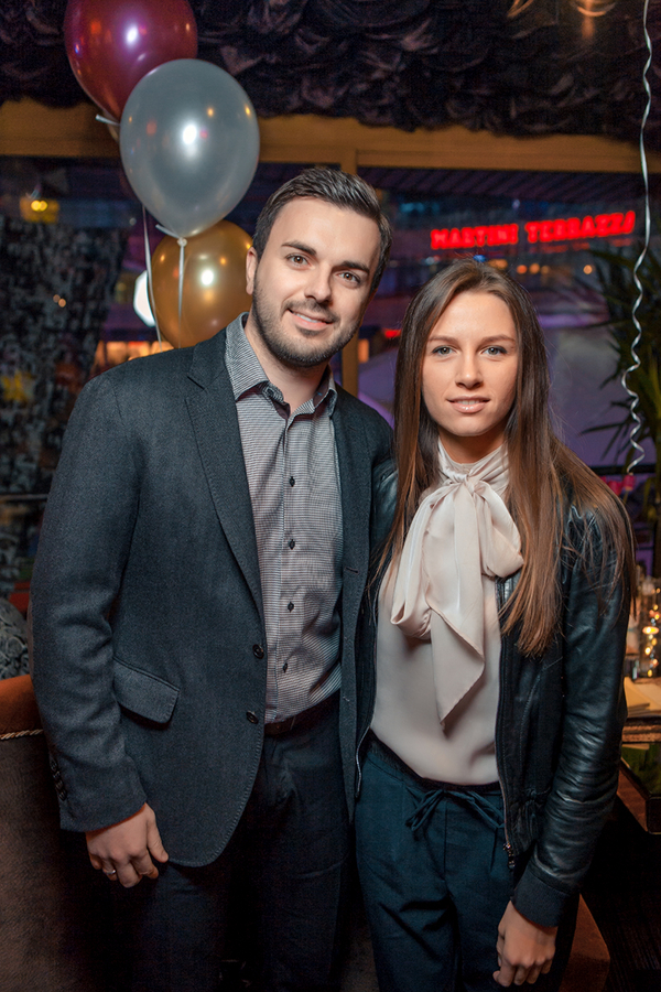 Остап Ступка, Григорий Решетник и Эрика посетили ресторан мужа Ани Лорак