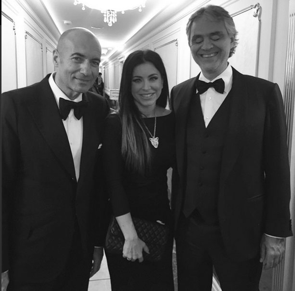 Ани Лорак посетила концерт Игоря Крутого в Москве