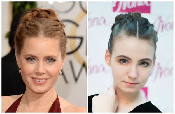 Прически на Новый год: Элегантное плетение в стиле Эми Адамс