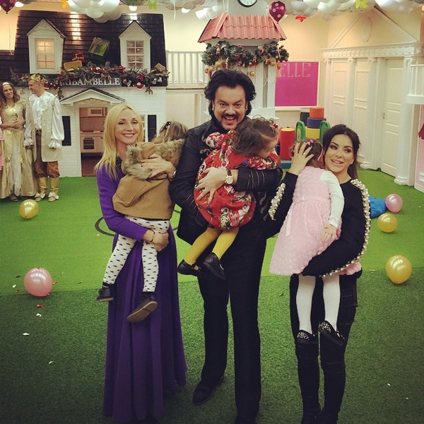 Филипп Киркоров отпраздновал трехлетие дочери Аллы-Виктории