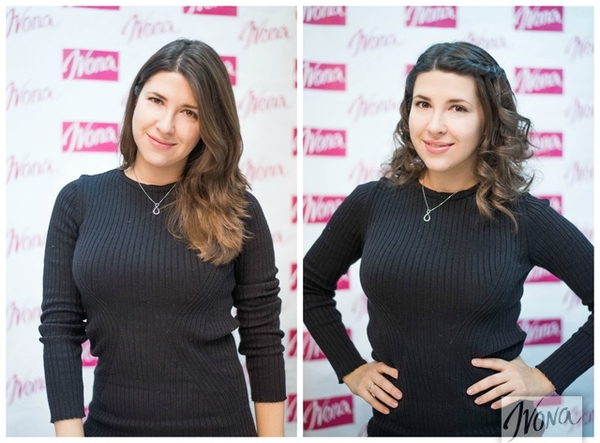 Прически на Новый год: Кокетливая коса-водопад