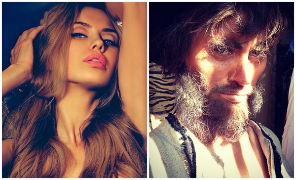 Виктория Боня перевоплотилась в бородатого мужчину ради съемок
