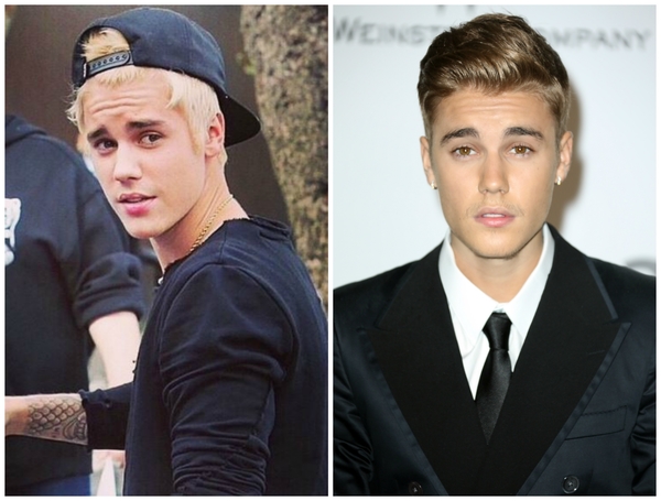 Джастин Бибер перекрасился в блондина