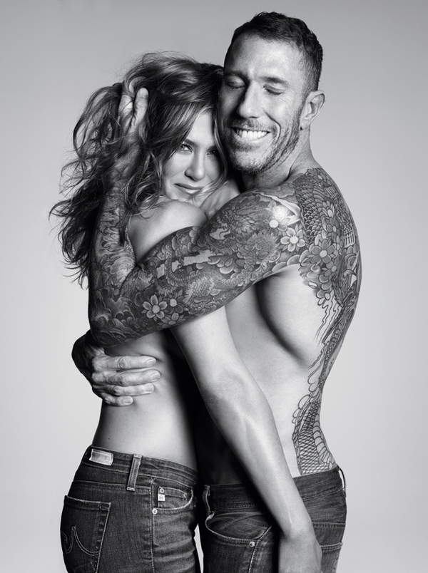 45-летняя Дженнифер Энистон обнажилась для съемок в глянце