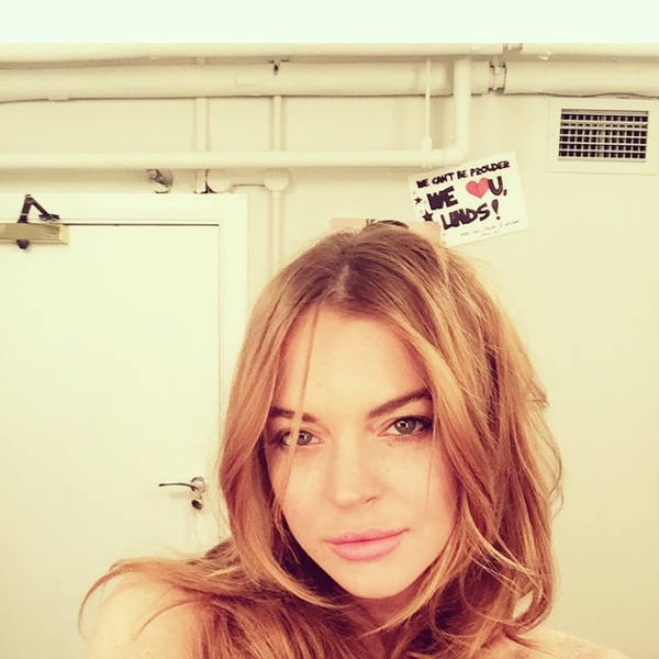 Линдсей Лохан снялась в откровенной фотосессии для глянца