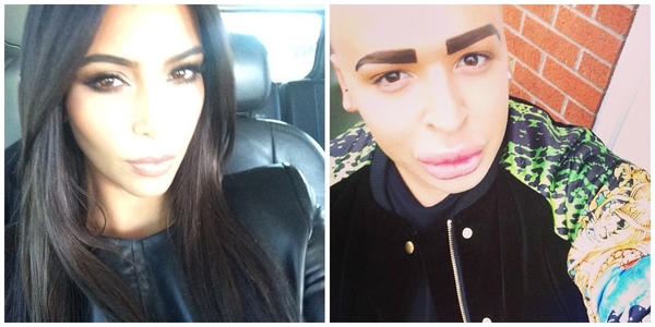 Британец сделал более пятидесяти операций ради схожести с Ким Кардашян