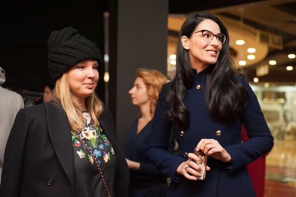 Ефросинина, Навроцкая и Санта Димопулос посетили фотовыставку Щирі