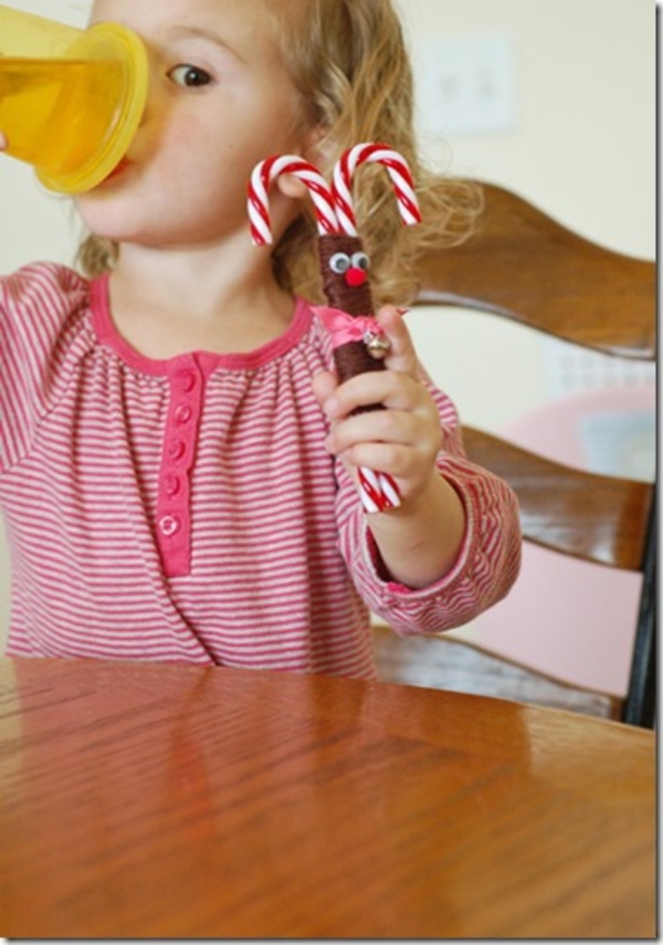 Поделки на Новый год для детей: Веселый олень