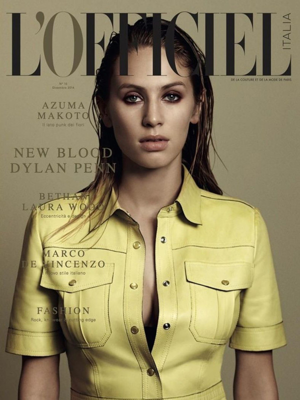 Дочь Шона Пенна украсила обложку L'Officiel Italia
